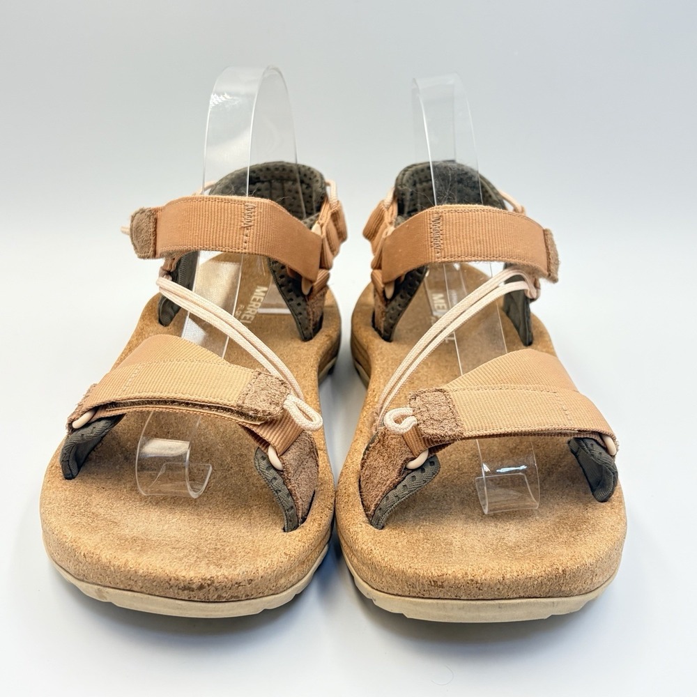 Merrell Women's Sz‎ 9 Speed Fusion RMX Sandals Tan Rose Performance Footwear EUC - Picture 6 of 12